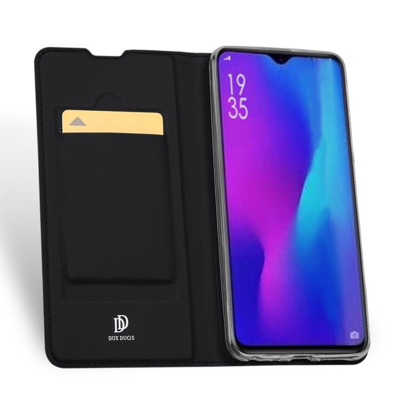 Læder Cover Huawei P30 Sort Pro Dux Ducis Hud Beskyttelse