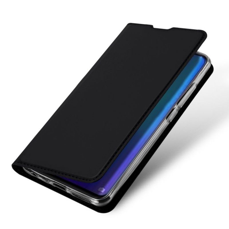 Læder Cover Huawei P30 Sort Pro Dux Ducis Hud Beskyttelse