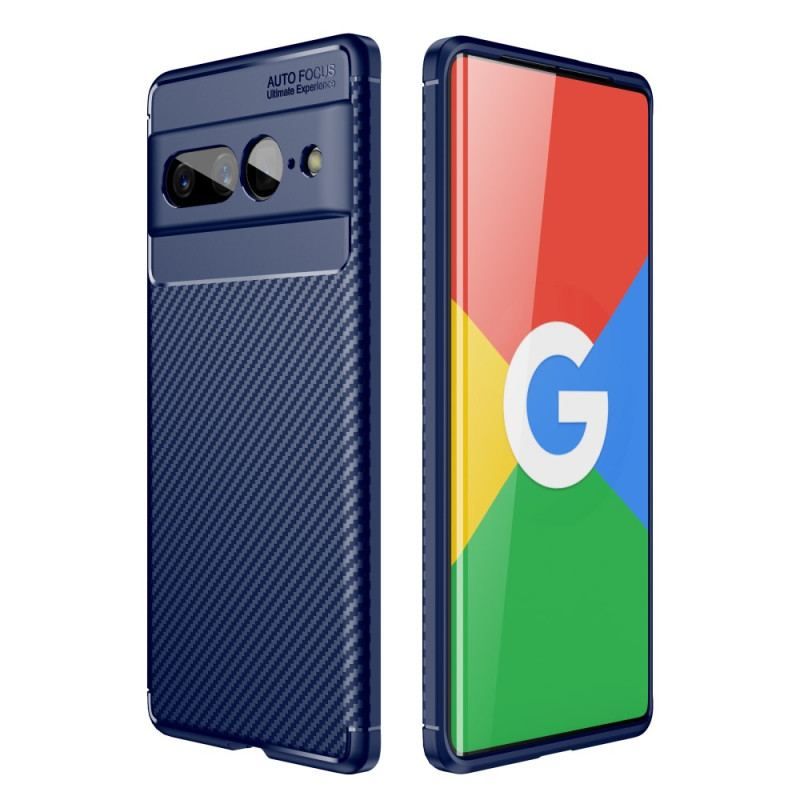 Cover Google Pixel 7 Pro Fleksibel Kulfibertekstur