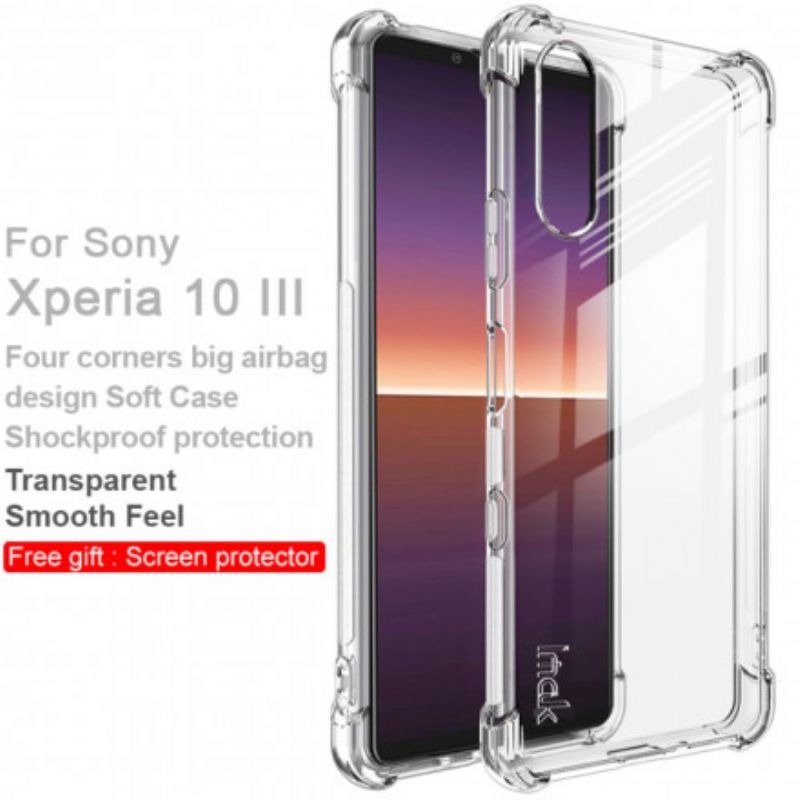 Cover Sony Xperia 10 Iii Gennemsigtig Imak