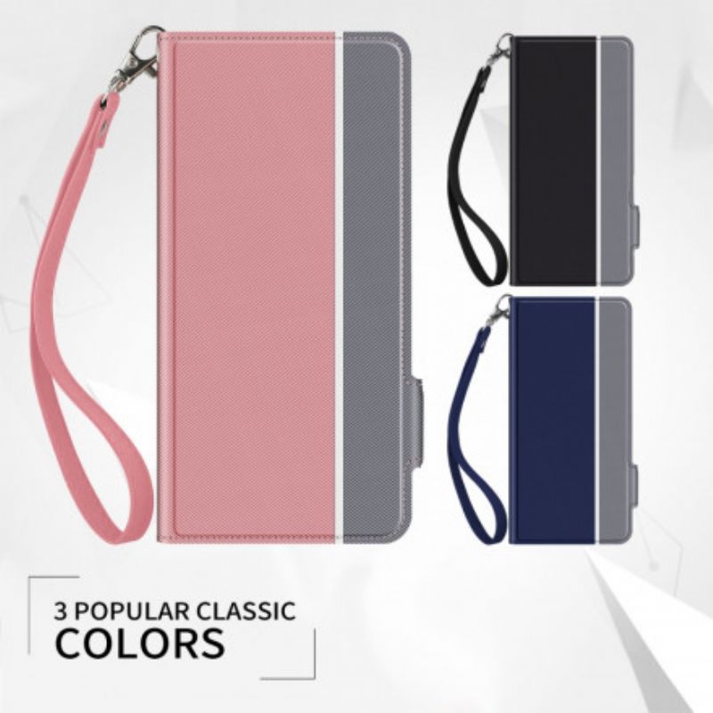 Flip Cover Sony Xperia 10 Iii Bicolor Baiyu-serien