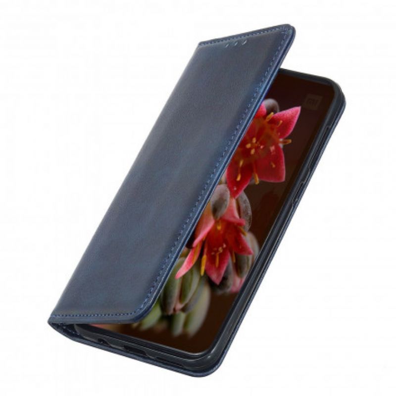 Flip Cover Sony Xperia 10 Iii Litchi Premium Imiteret Læder