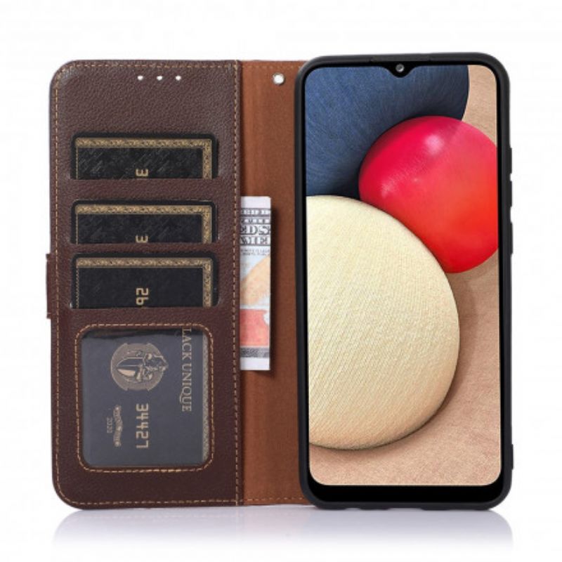 Flip Cover Sony Xperia 10 Iii Litchi Style Rfid Khazneh