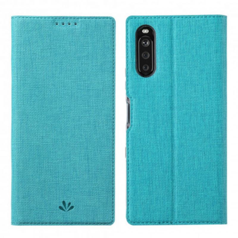 Flip Cover Sony Xperia 10 Iii Tekstureret Vili Dmx