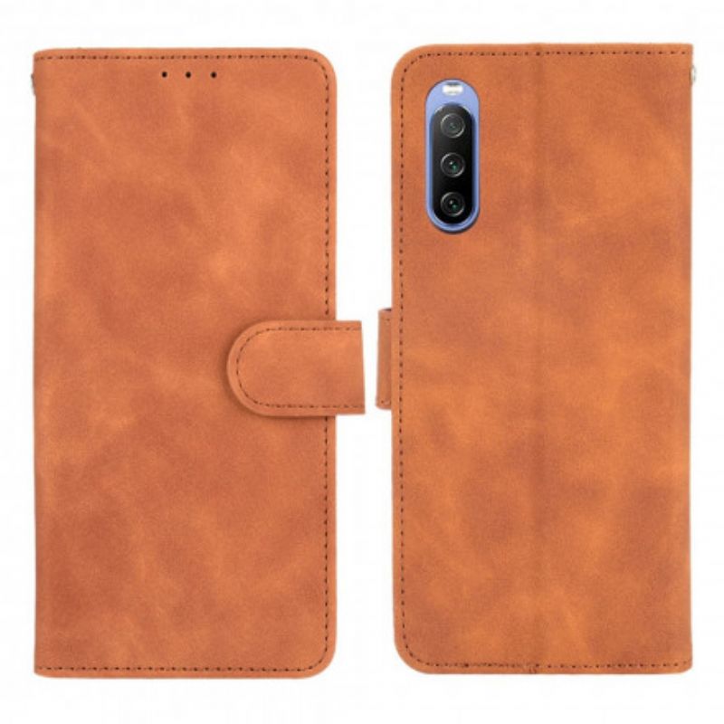 Flip Cover Til Sony Xperia 10 Iii Skin-touch