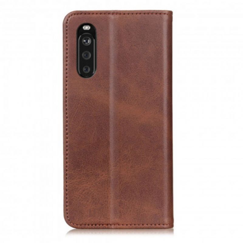 Flip Cover Til Sony Xperia 10 Iii Split Læder Elegance