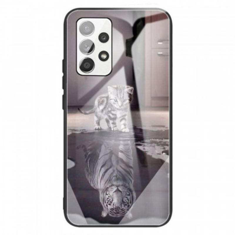 Cover Samsung Galaxy A13 Hærdet Glas Ernest The Tiger