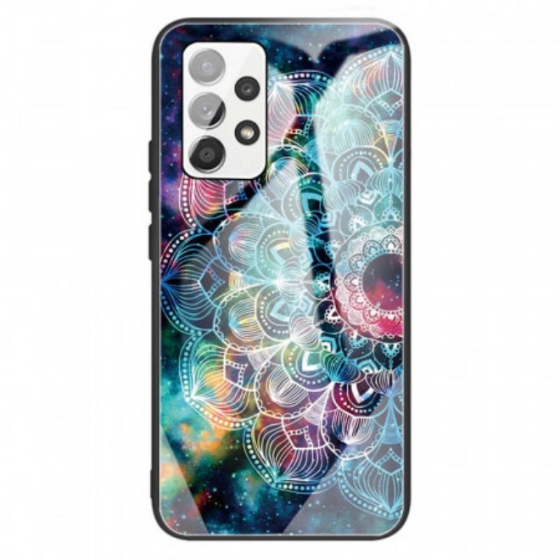 Cover Samsung Galaxy A13 Mandala Hærdet Glas