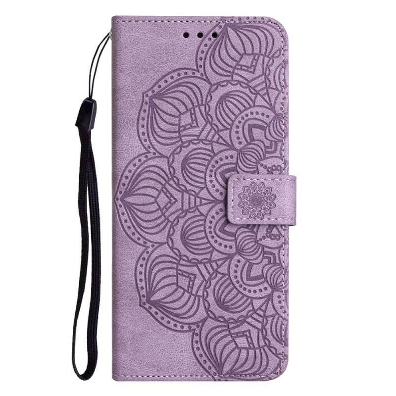 Flip Cover Samsung Galaxy A13 Med Snor Vintage Strappy Mandala