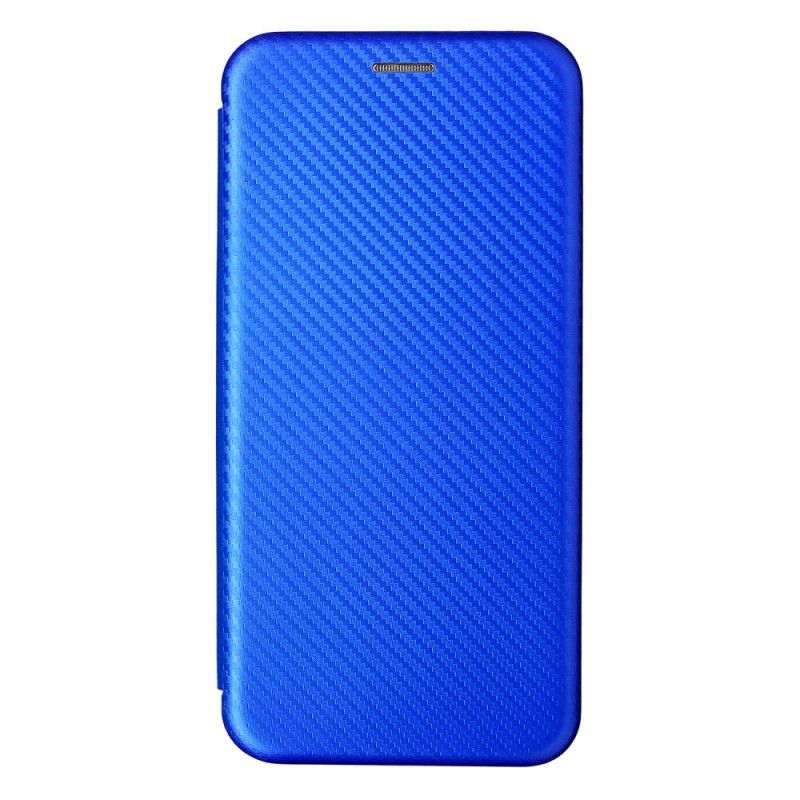 Læder Cover Realme 8i Telefon Etui Kulfiber