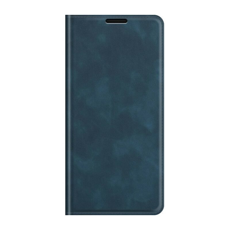 Cover Oppo Find X3 Neo Flip Cover Silky Touch Lædereffekt