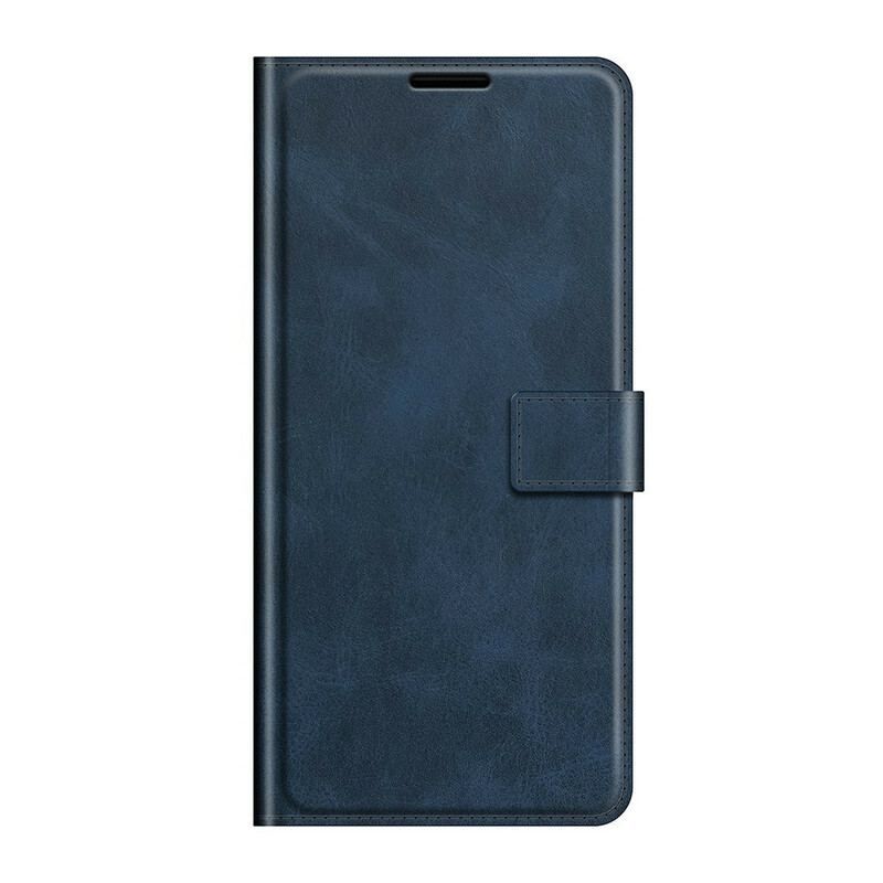 Flip Cover Oppo Find X3 Neo Slank Ekstrem Lædereffekt