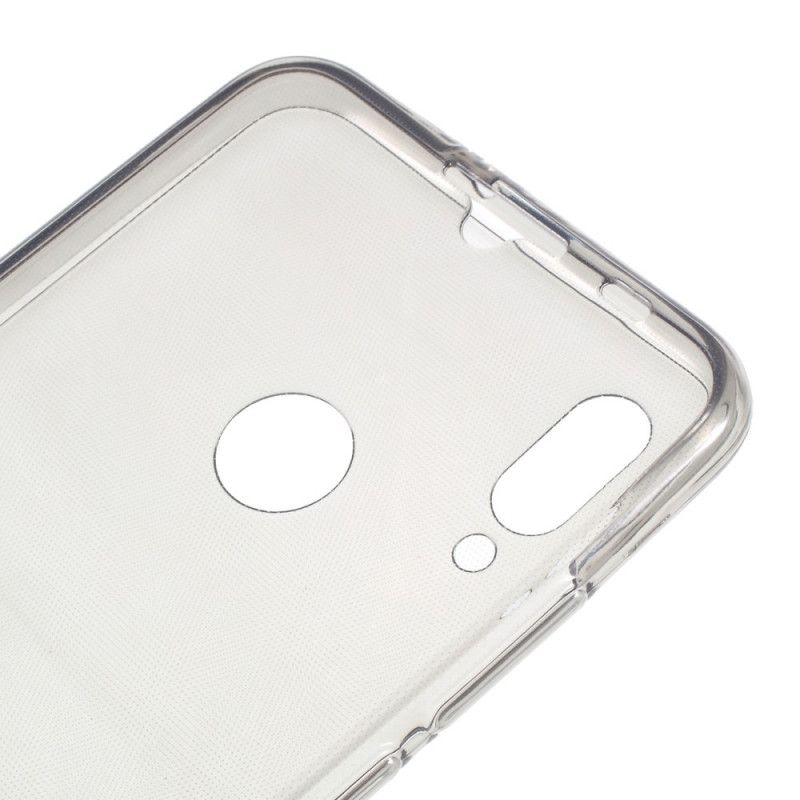 Cover for Huawei P Smart 2019 Grå Transparent Aftagelig For Og Bag