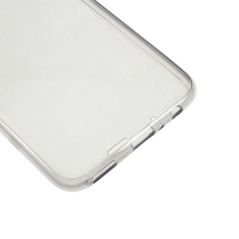 Cover for Huawei P Smart 2019 Grå Transparent Aftagelig For Og Bag