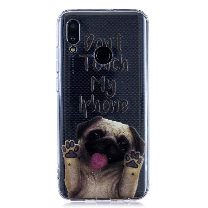 Cover for Huawei P Smart 2019 Rør Ikke Min Telefonhund