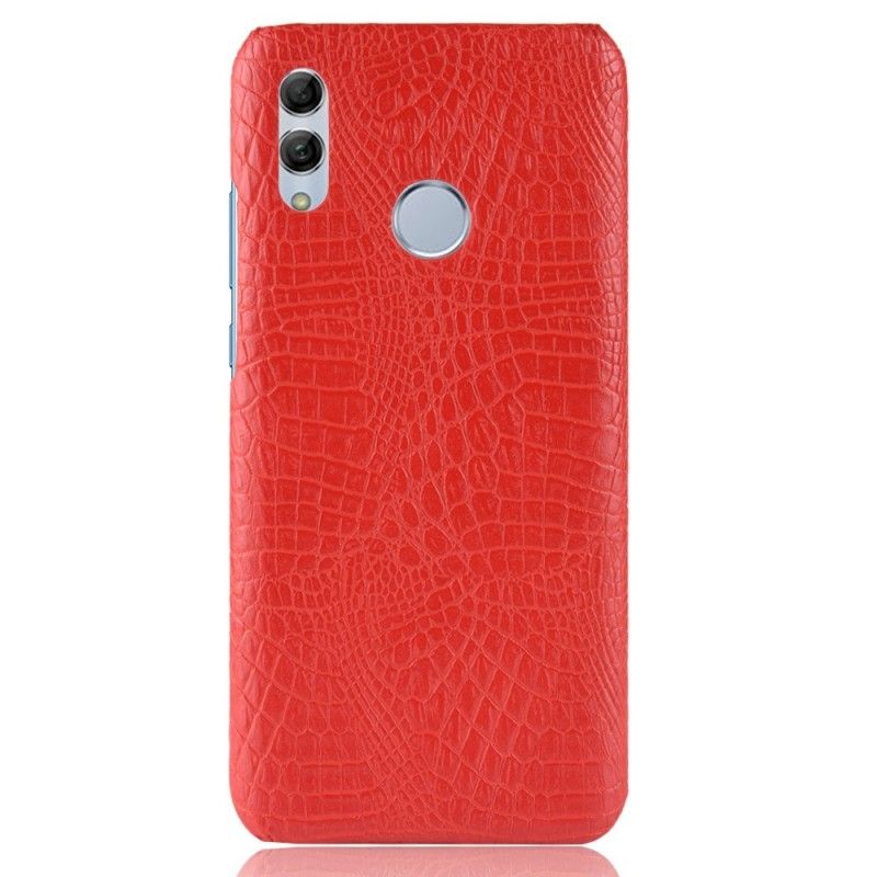 Cover for Huawei P Smart 2019 Sort Krokodillehudeffekt