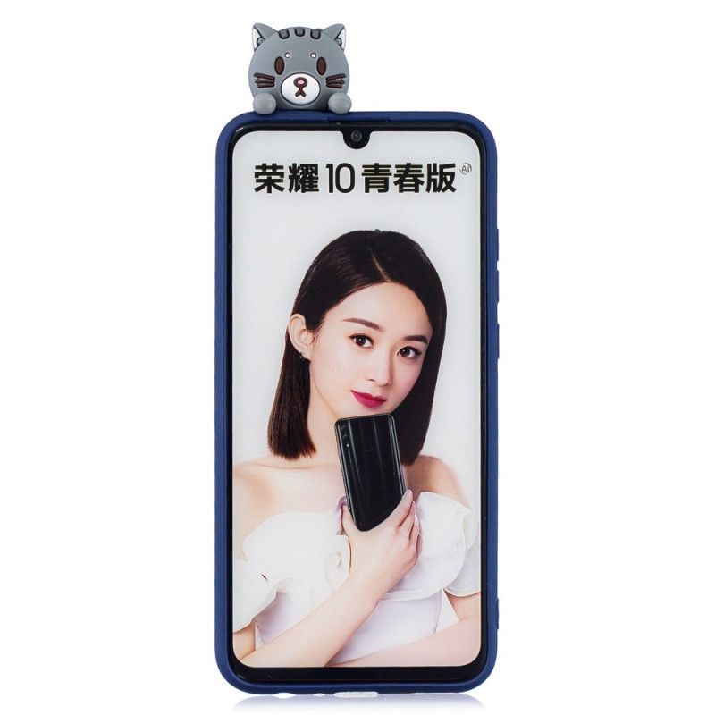 Cover Huawei P Smart 2019 3D Tænker Kat