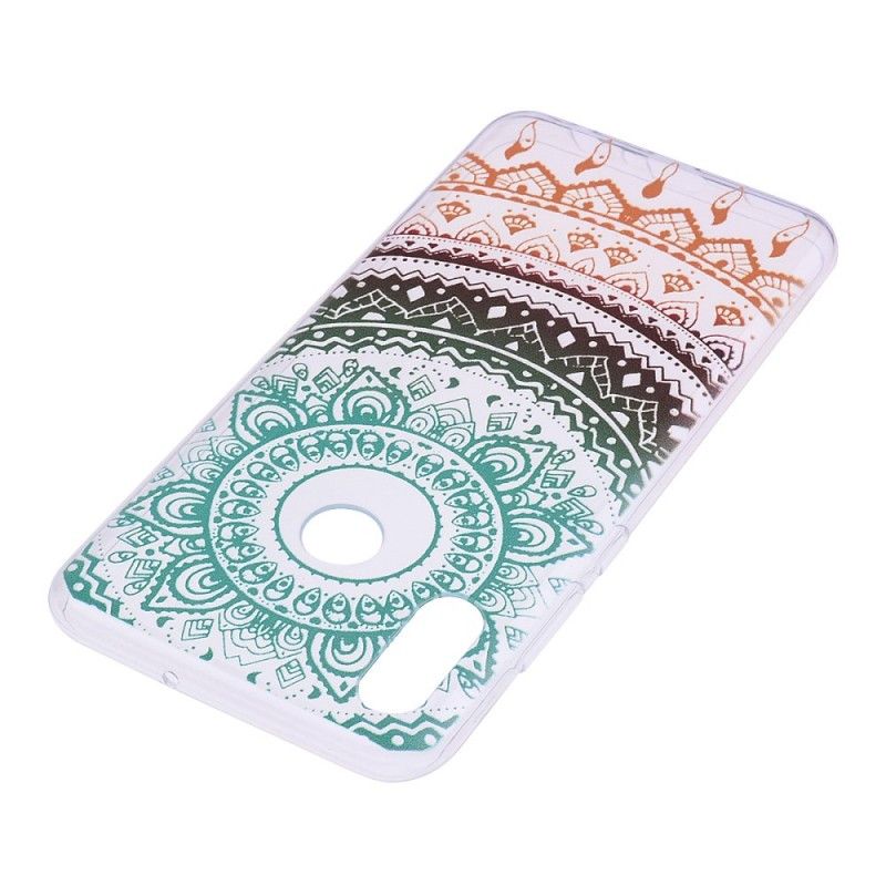 Cover Huawei P Smart 2019 Farverig Solmandala