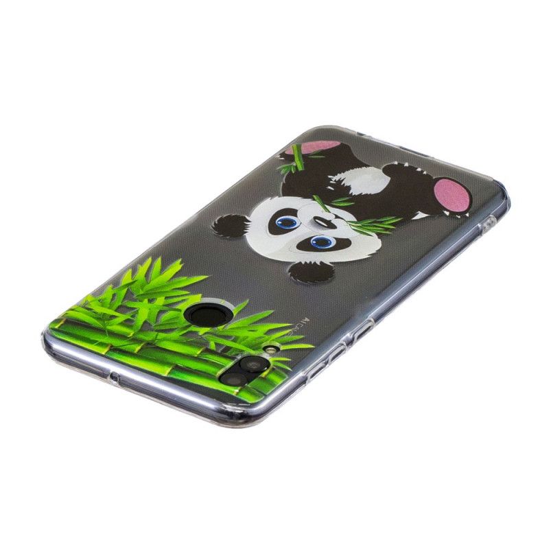 Cover Huawei P Smart 2019 Gennemsigtig Panda-Spisning