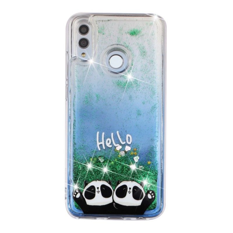 Cover Huawei P Smart 2019 Hej Panda Glitter