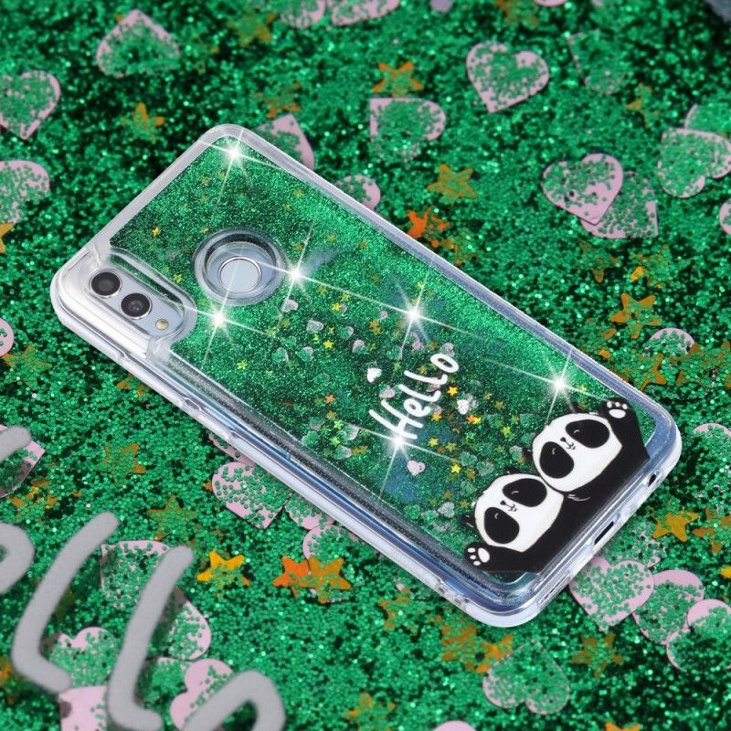 Cover Huawei P Smart 2019 Hej Panda Glitter