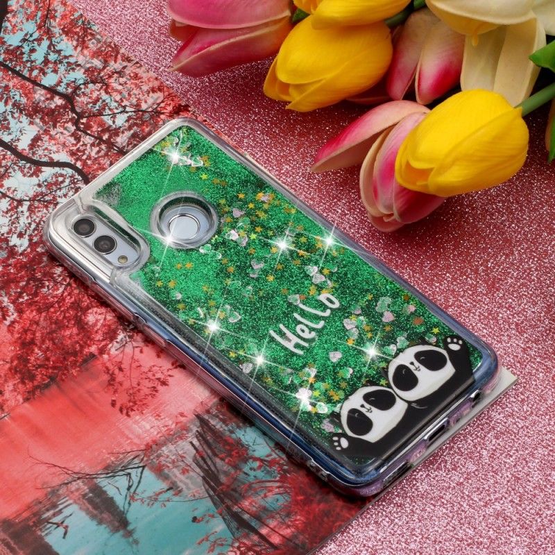 Cover Huawei P Smart 2019 Hej Panda Glitter