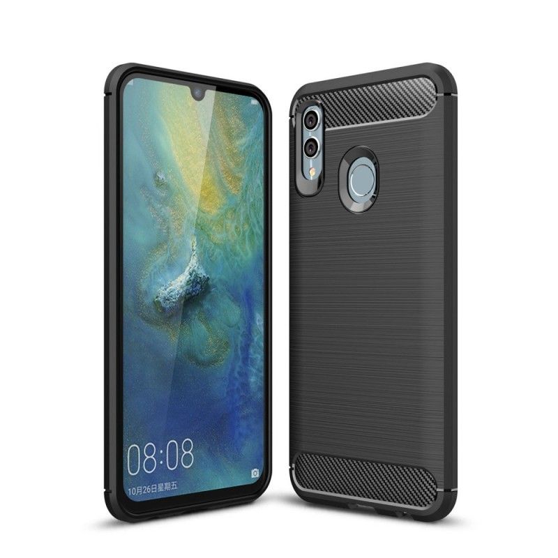 Cover Huawei P Smart 2019 Sort Børstet Kulfiber Original