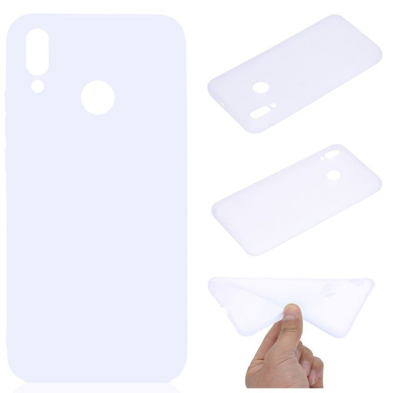 Cover Huawei P Smart 2019 Sort Mat Silikone