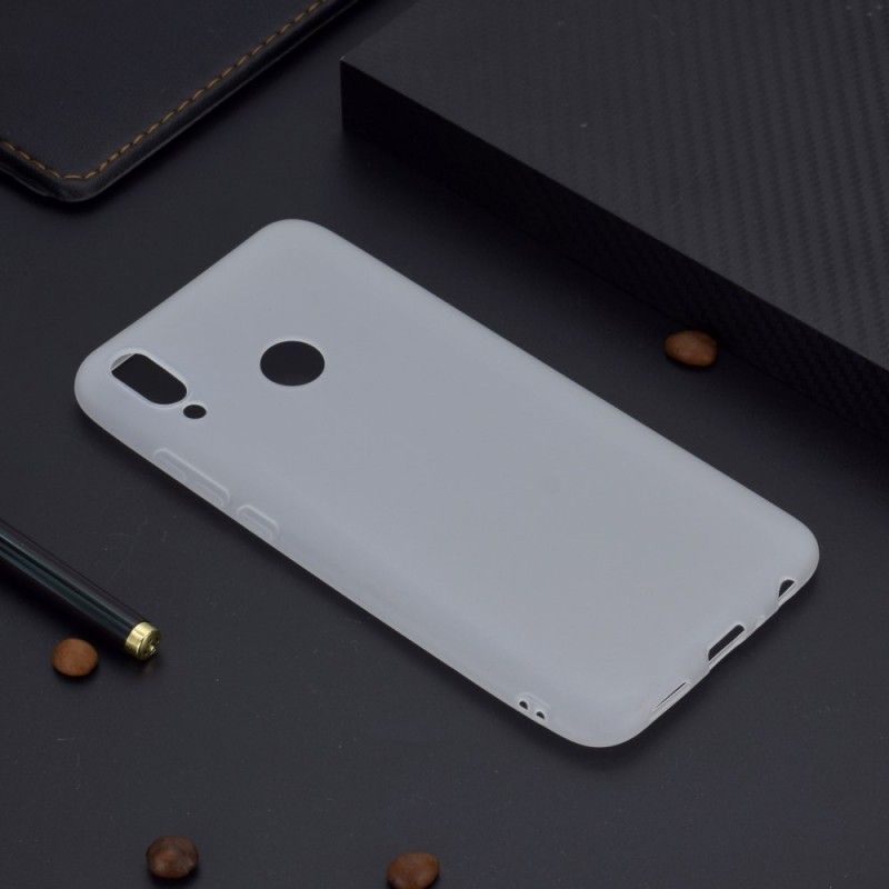 Cover Huawei P Smart 2019 Sort Mat Silikone