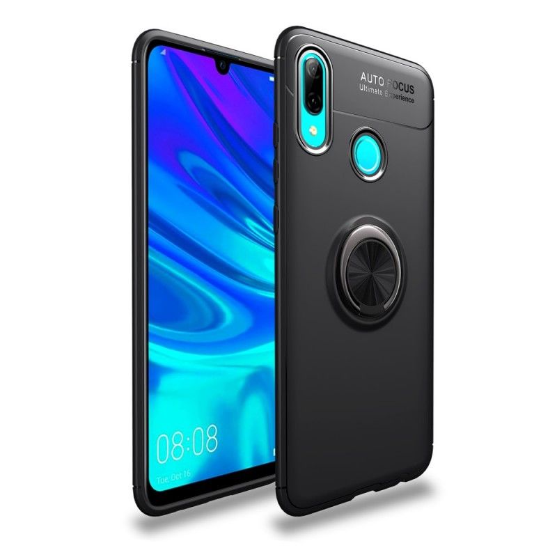 Cover Huawei P Smart 2019 Sort Roterende Ring Beskyttelse