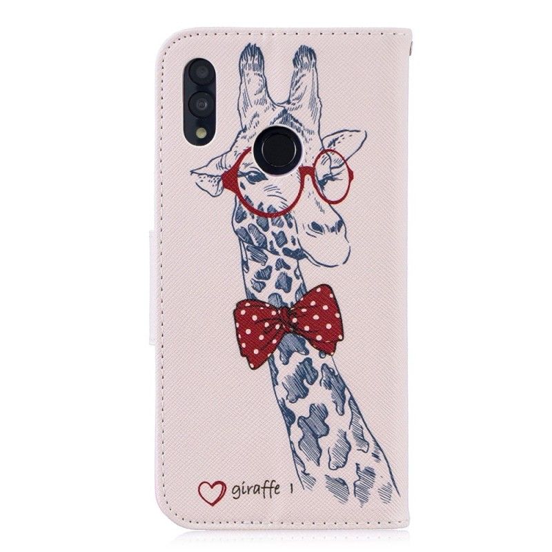 Flip Cover Huawei P Smart 2019 Nørd Giraf