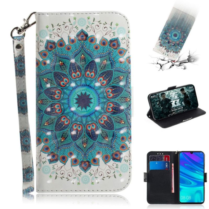 Flip Cover Læder for Huawei P Smart 2019 Mesterlig Mandala