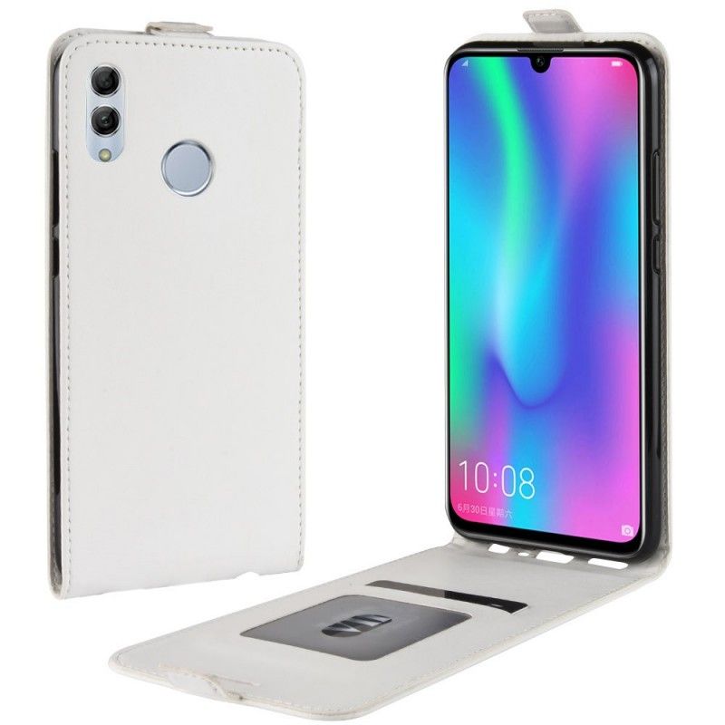 Flip Cover Læder for Huawei P Smart 2019 Sort Retro Foldning