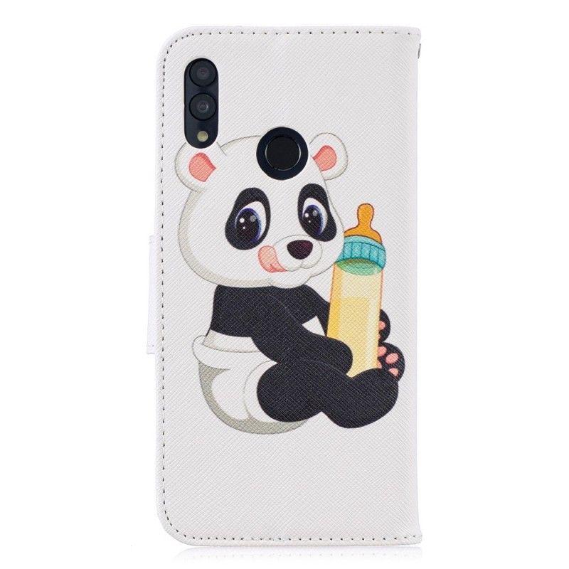 Flip Cover Læder Huawei P Smart 2019 Babypanda