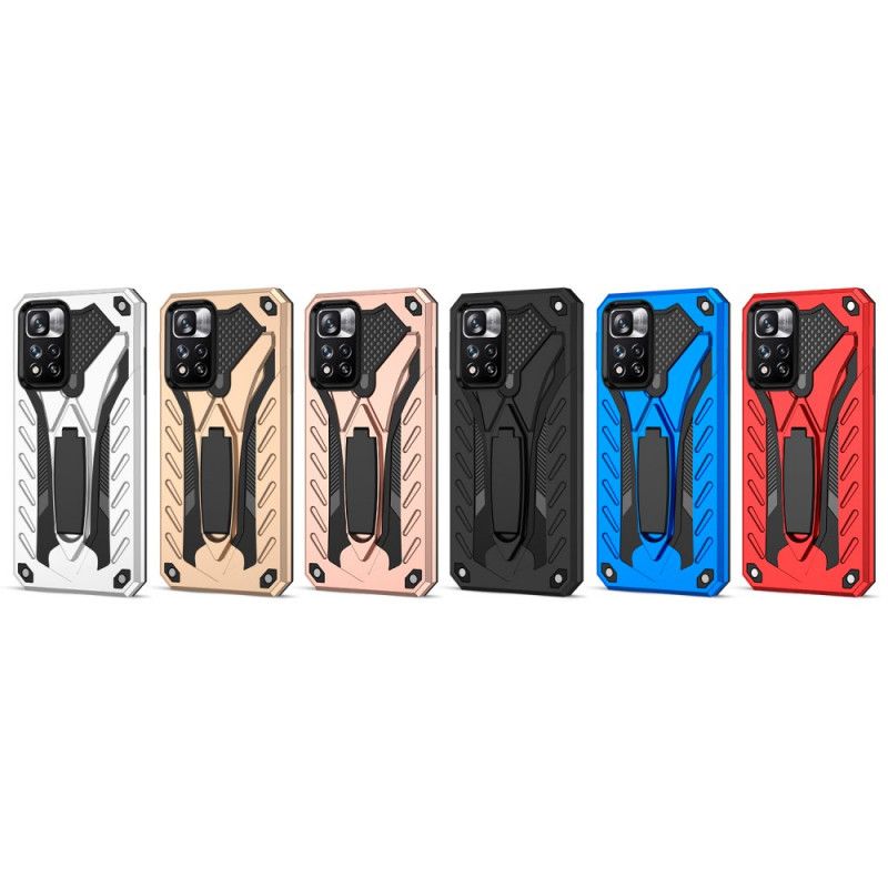 Cover Xiaomi Redmi Note 11 Pro / Note 11 Pro Plus Lodret Og Vandret Aftagelig Støtte