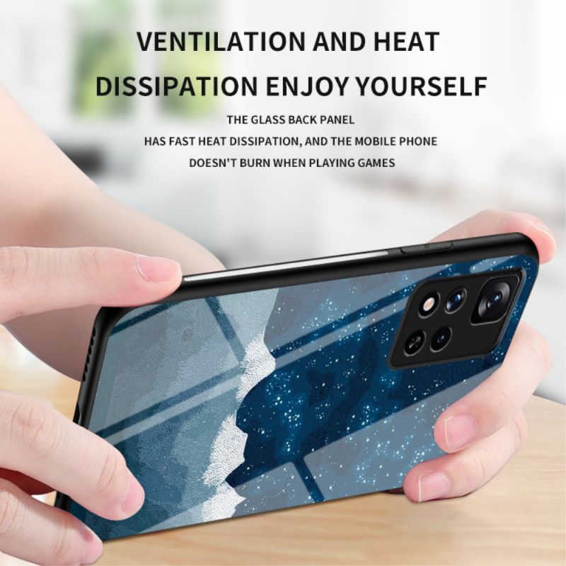 Cover Xiaomi Redmi Note 11 Pro / Note 11 Pro Plus Telefon Etui Beauty Hærdet Glas