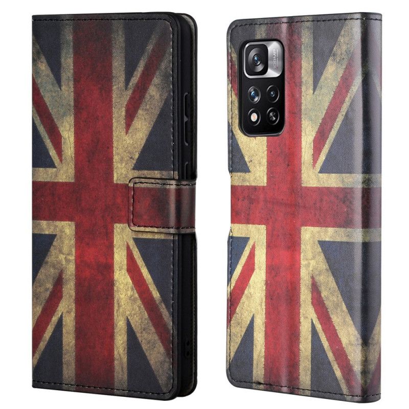 Flip Cover Til Xiaomi Redmi Note 11 Pro / Note 11 Pro Plus Flag England