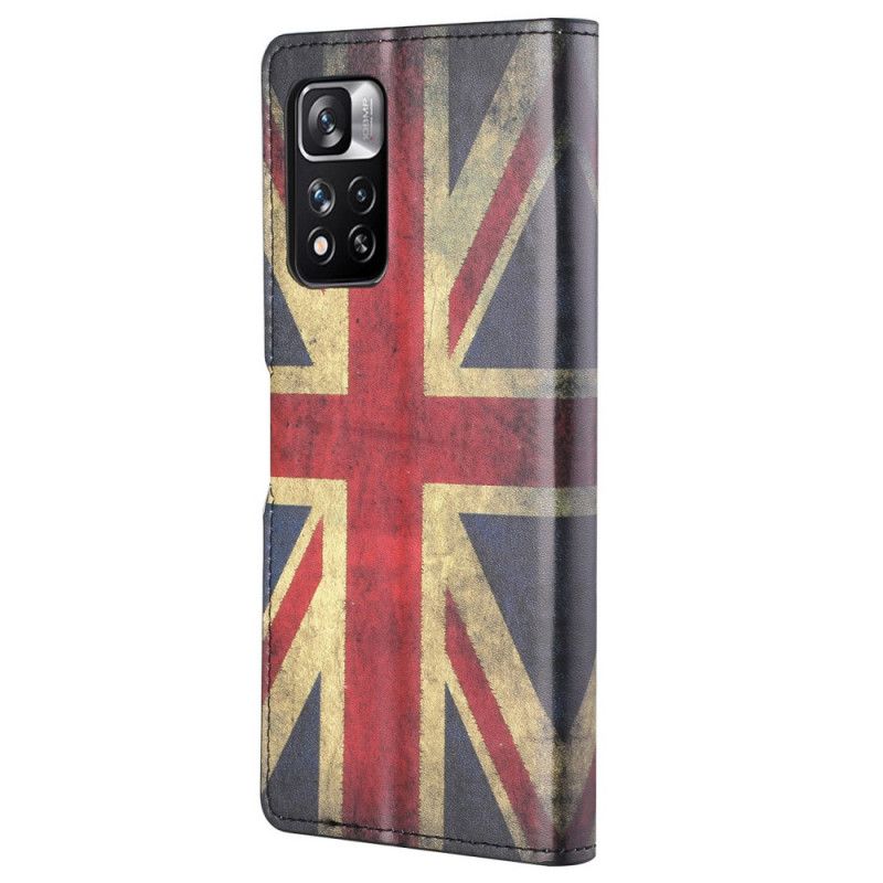 Flip Cover Til Xiaomi Redmi Note 11 Pro / Note 11 Pro Plus Flag England