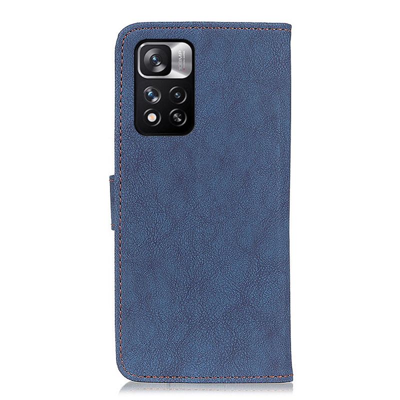 Flip Cover Xiaomi Redmi Note 11 Pro / Note 11 Pro Plus Khazneh Retro Split Læder