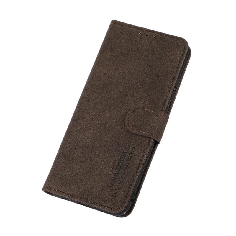 Flip Cover Xiaomi Redmi Note 11 Pro / Note 11 Pro Plus Lædereffekt Fashion Khazneh