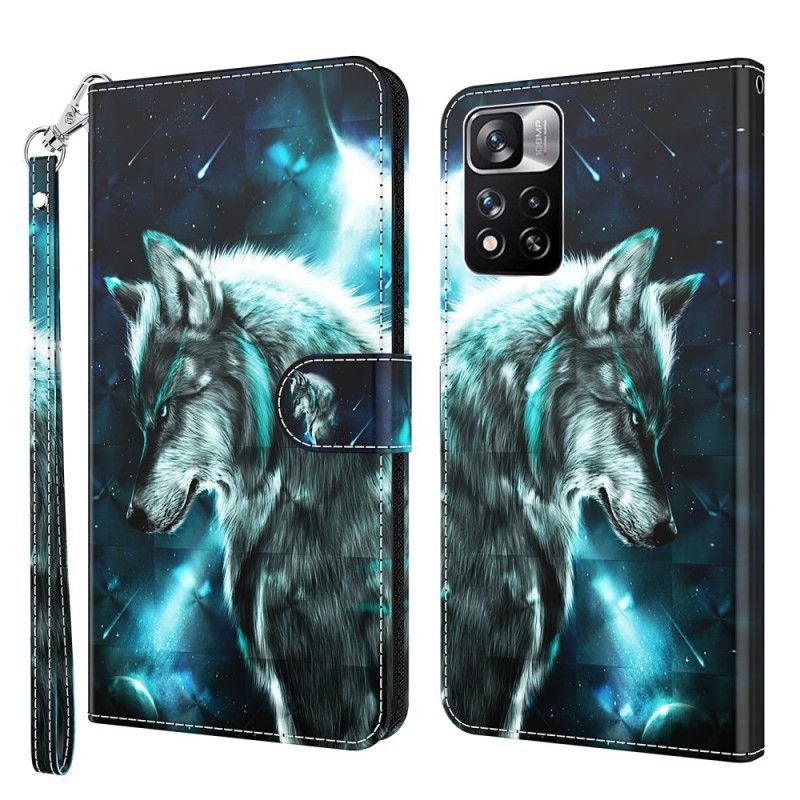 Flip Cover Xiaomi Redmi Note 11 Pro / Note 11 Pro Plus Majestic Wolf