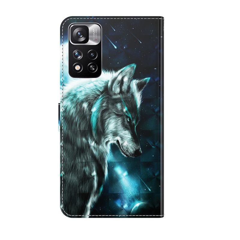 Flip Cover Xiaomi Redmi Note 11 Pro / Note 11 Pro Plus Majestic Wolf