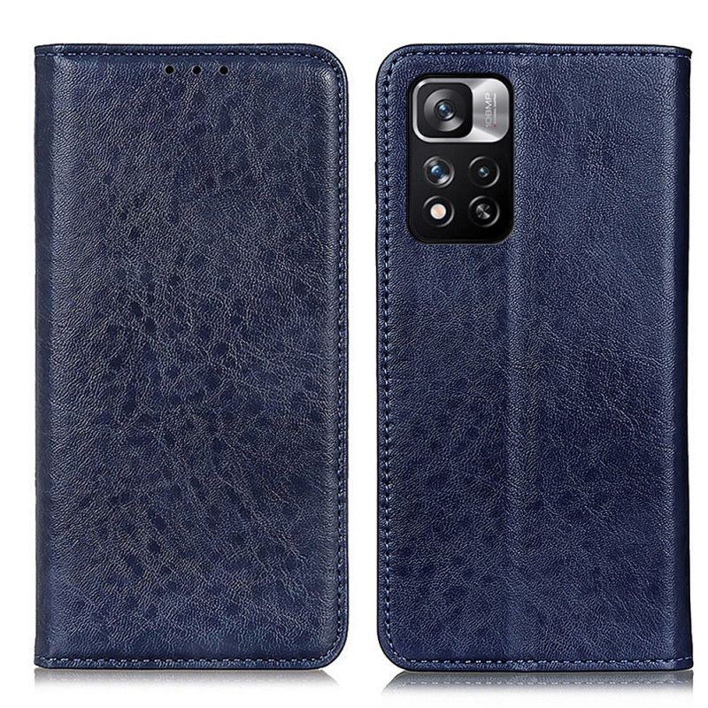 Flip Cover Xiaomi Redmi Note 11 Pro / Note 11 Pro Plus Split Lædertekstur