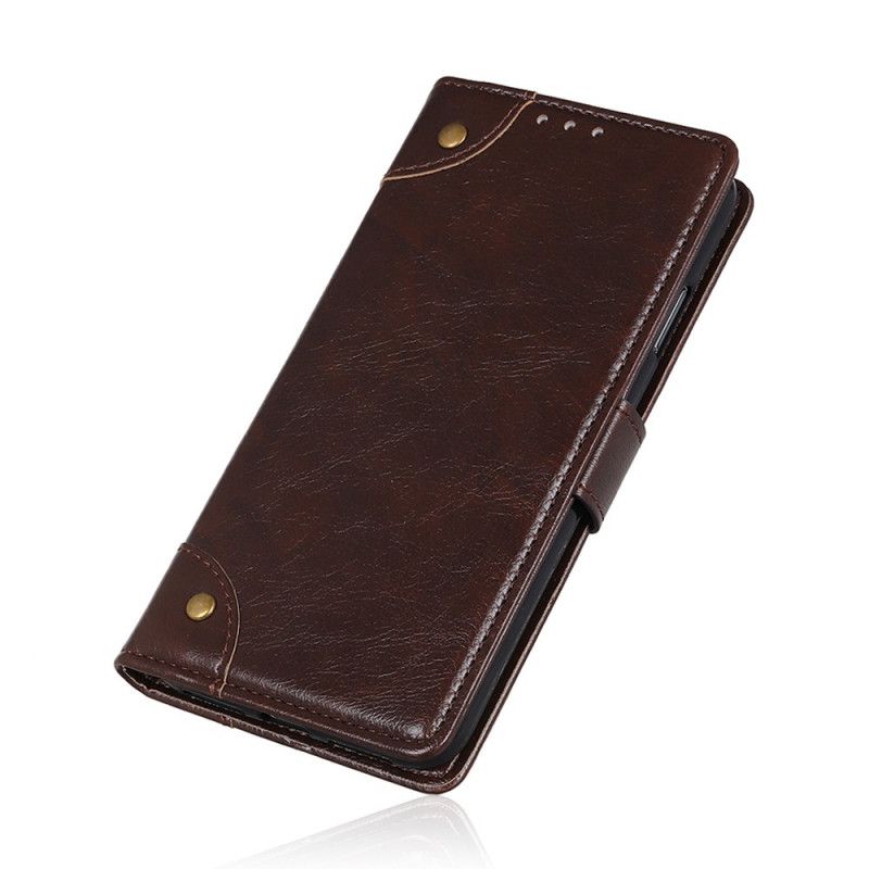 Flip Cover Xiaomi Redmi Note 11 Pro / Note 11 Pro Plus Style Nappa Læder Vintage Nitter