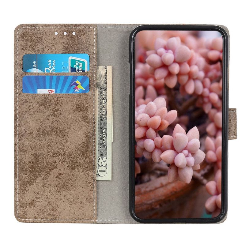 Flip Cover Xiaomi Redmi Note 11 Pro / Note 11 Pro Plus Vintage Lædereffekt