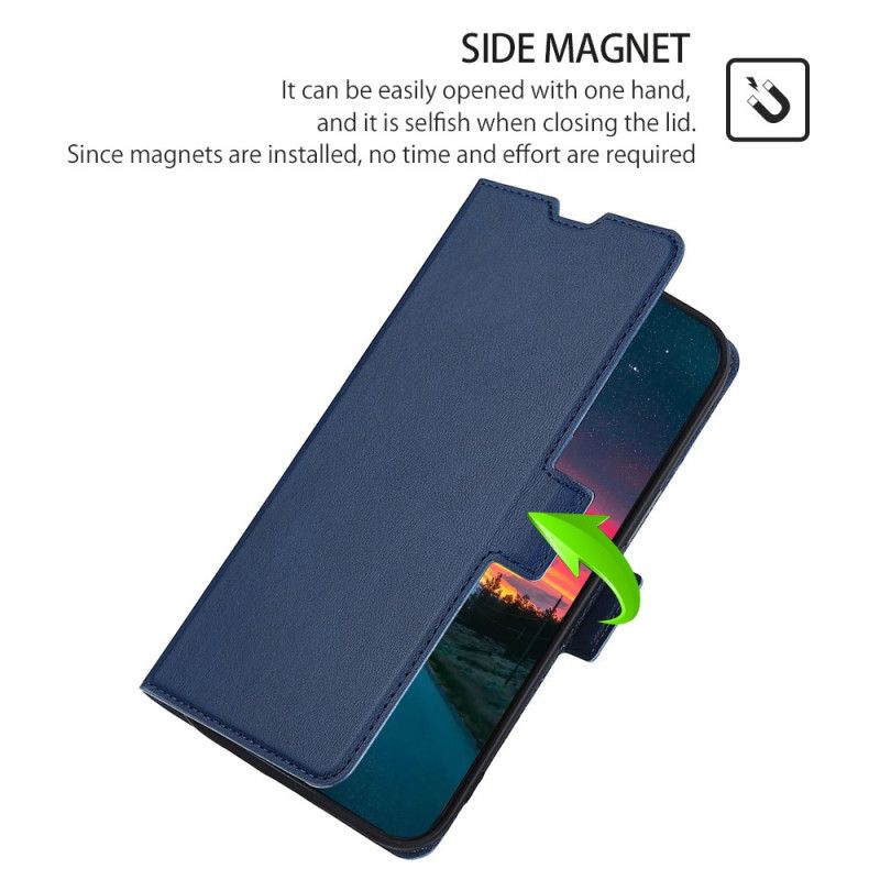 Læder Cover Xiaomi Redmi Note 11 Pro / Note 11 Pro Plus Telefon Etui Finesse Læderstil