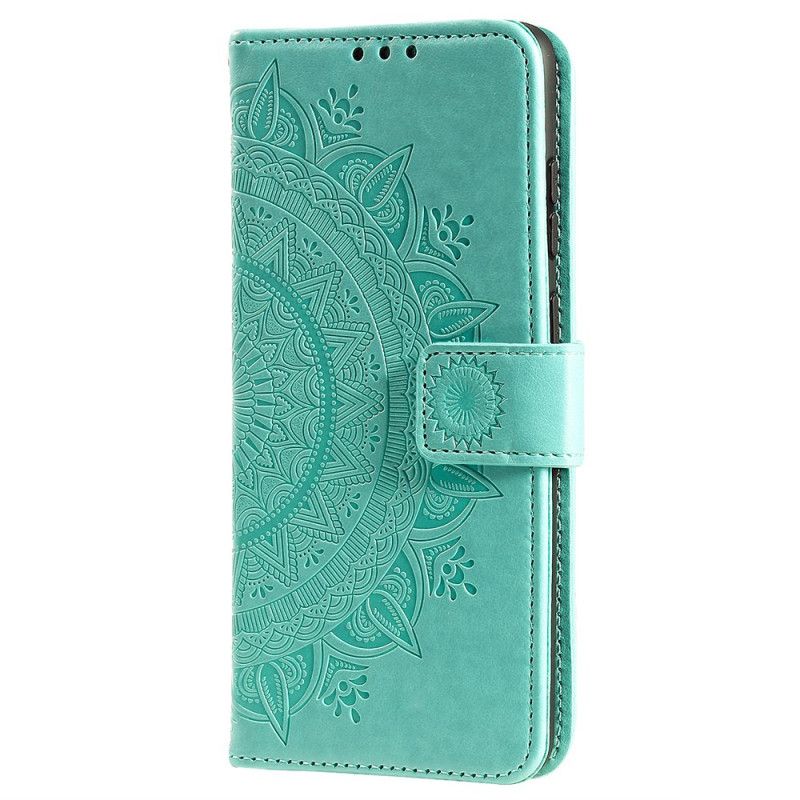 Læder Cover Xiaomi Redmi Note 11 Pro / Note 11 Pro Plus Telefon Etui Mandala Søn