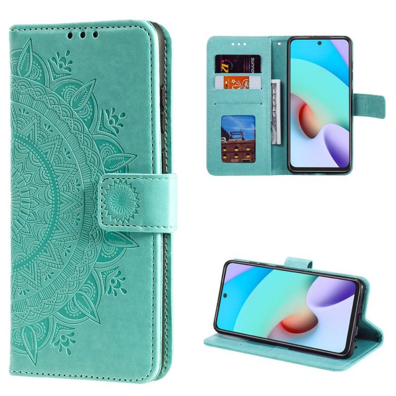 Læder Cover Xiaomi Redmi Note 11 Pro / Note 11 Pro Plus Telefon Etui Mandala Søn