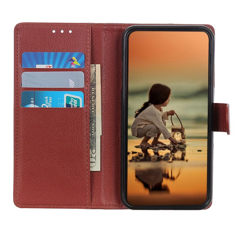 Læder Cover Xiaomi Redmi Note 11 Pro / Note 11 Pro Plus Telefon Etui Premium Litchi-lædereffekt