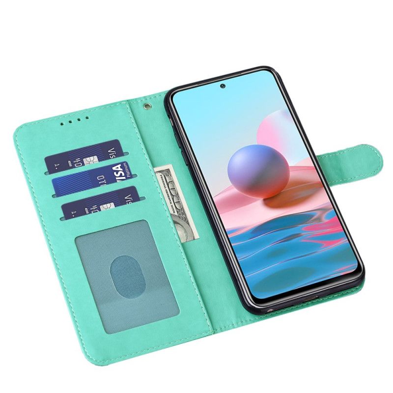 Læder Cover Xiaomi Redmi Note 11 Pro / Note 11 Pro Plus Telefon Etui Træ Og Hjorte